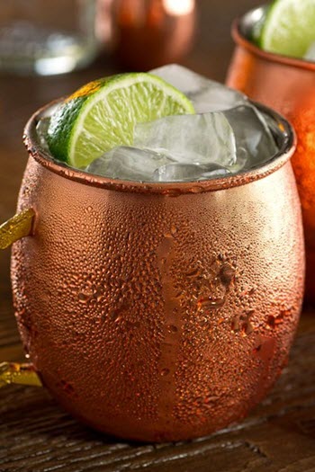 hình cocktail moscow mule