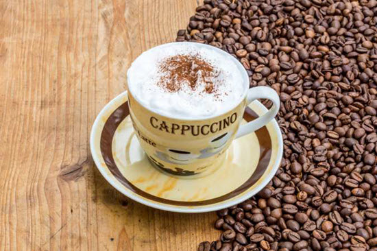 cà phê cappuccino truyền thống
