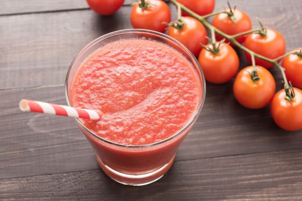 cách làm sinh tố cà chua với sữa đặc