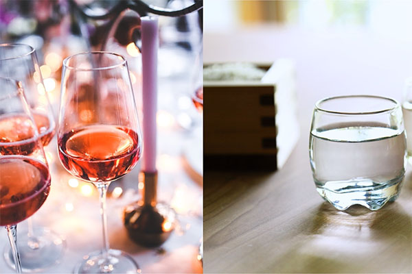 so sánh rượu Sake với rượu vang 