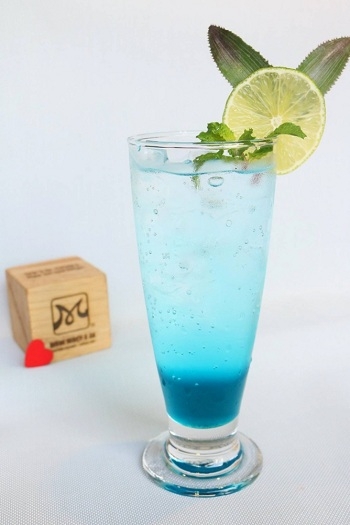 Cách pha Soda Deep Blue Soada sành điệu