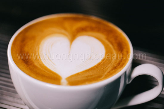 cafe latte tạo hình nghệ thuật
