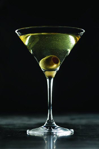 hình cocktail 50 50 Martini