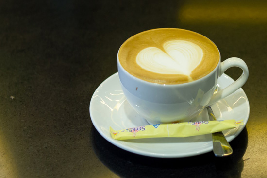 latte art của học viên