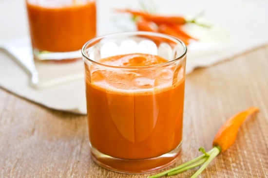 nước nghiền dứa cà rốt