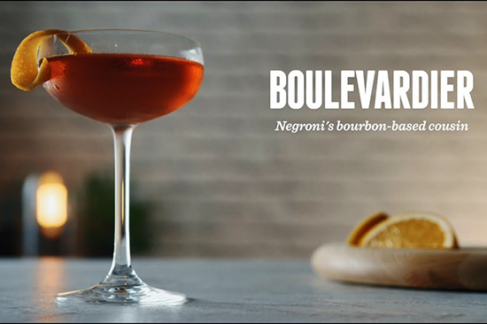 cách pha cocktail boulevardier