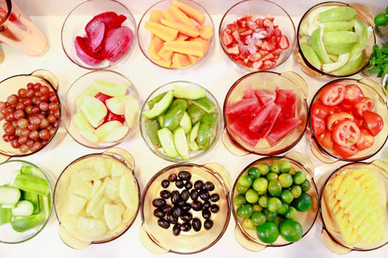 sơ chế các loại trái cây