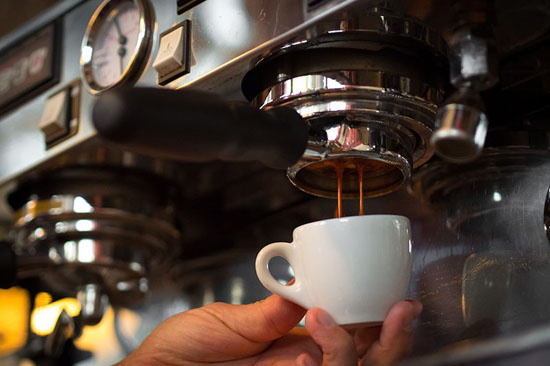 espresso dùng cà phê nguyên chất