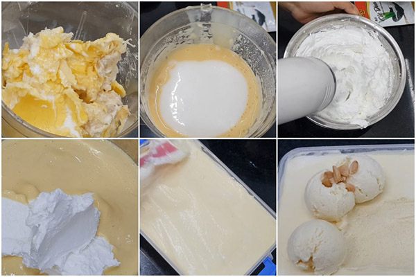 Món kem sầu riêng có cách làm đơn giản