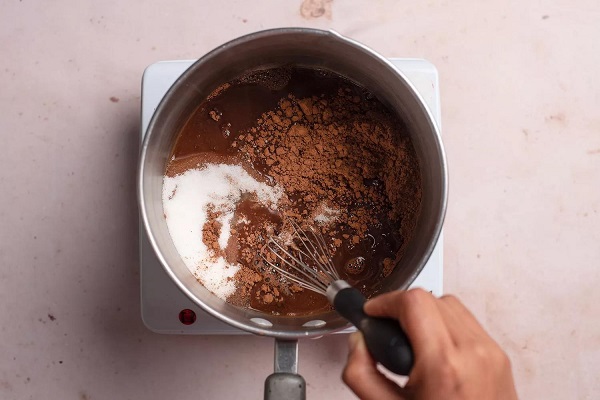 cách làm cacao nóng