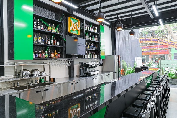 cơ sở vật chất lớp quản lý bar